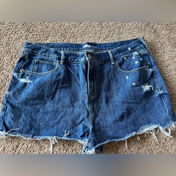 Distressed boyfriend shorts - Picture 1 of 3